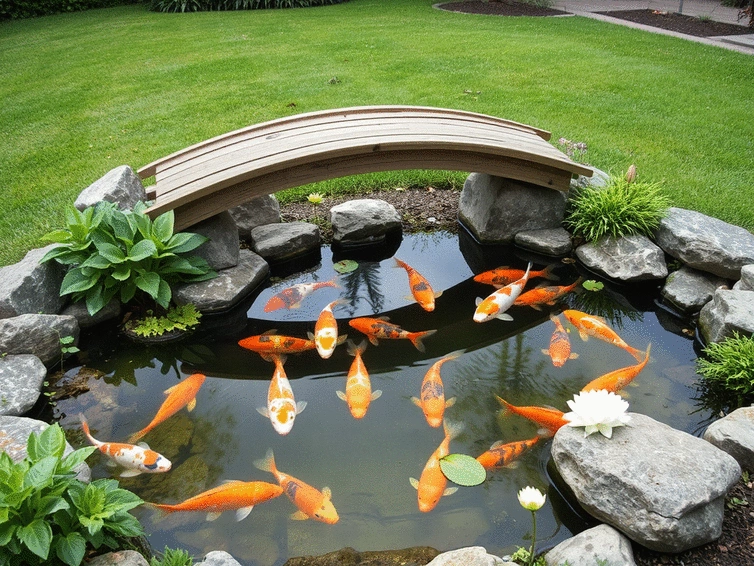 How to Design a Koi Pond for Small Backyards