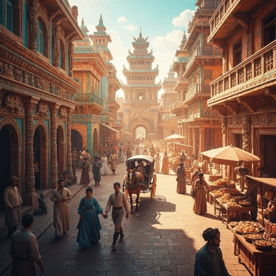 Serene koi pond with clear water, colorful koi fish, surrounded by lush greenery and rocks, natural lighting