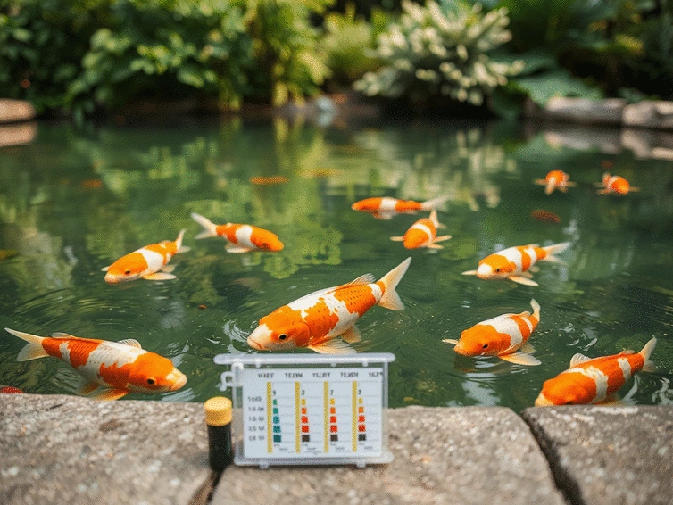 How to Test and Balance Koi Pond Water Quality for Healthy Fish (Step-by-Step Guide)