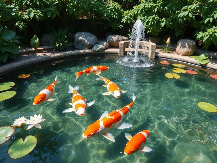 Seasonal Koi Pond Water Quality Maintenance: Summer, Fall, Winter, and Spring Tips